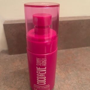Face tanning antioxidant mist by coco and Eve. Only used once.